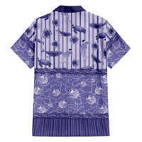 Hawaii Christmas In July Family Matching Mermaid Dress and Hawaiian Shirt Amethyst Purple Mele Kalikimaka Sea Animals DT05 - Polynesian Pride