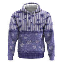 Hawaii Christmas In July Hoodie Amethyst Purple Mele Kalikimaka Sea Animals