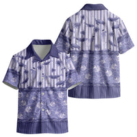 Hawaii Christmas In July Kid Hawaiian Shirt Amethyst Purple Mele Kalikimaka Sea Animals DT05 - Polynesian Pride