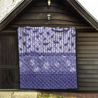 Hawaii Christmas In July Quilt Amethyst Purple Mele Kalikimaka Sea Animals DT05 - Polynesian Pride