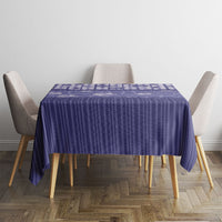 Hawaii Christmas In July Tablecloth Amethyst Purple Mele Kalikimaka Sea Animals DT05 - Polynesian Pride