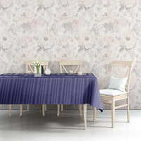 Hawaii Christmas In July Tablecloth Amethyst Purple Mele Kalikimaka Sea Animals DT05 - Polynesian Pride