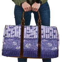 Hawaii Christmas In July Travel Bag Amethyst Purple Mele Kalikimaka Sea Animals DT05 Purple - Polynesian Pride