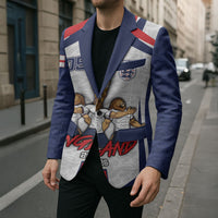 Custom England Football Blazer Three Lions Trophy St George Cross