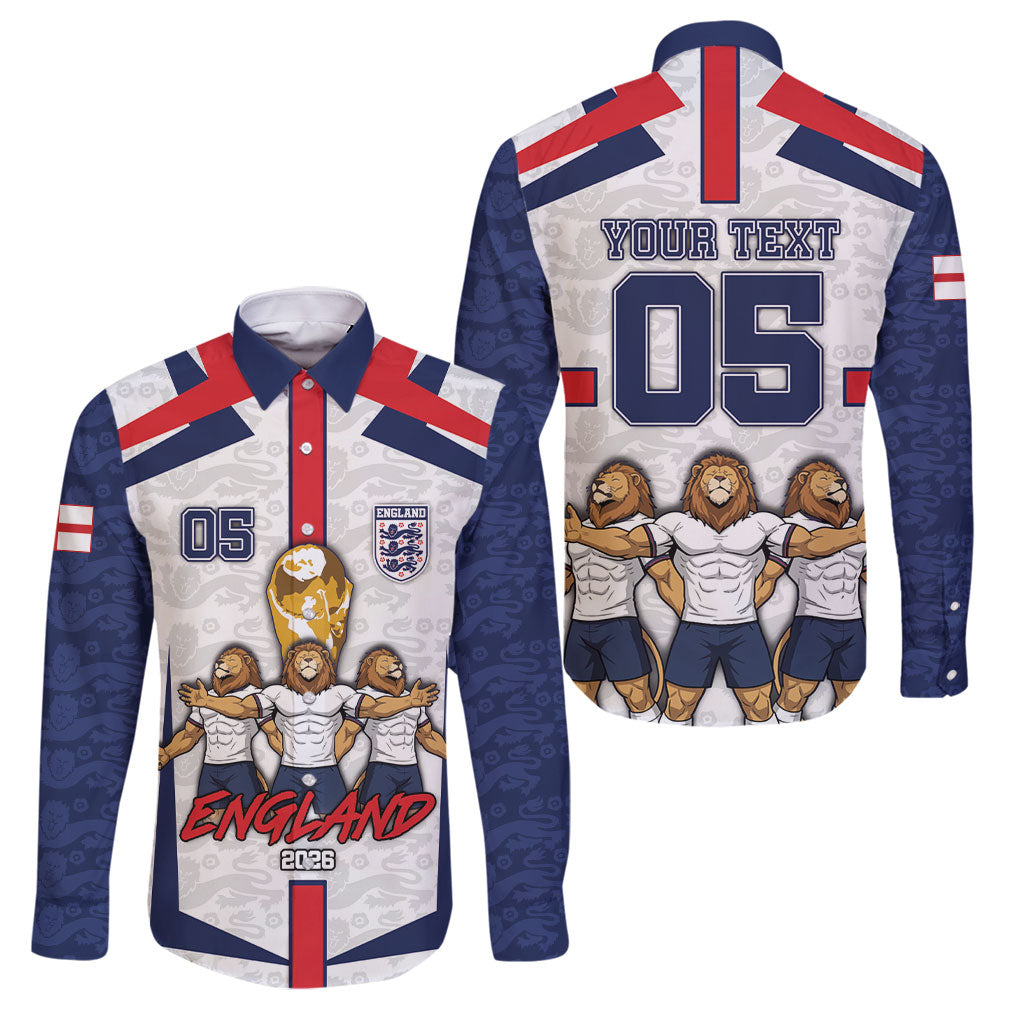 Custom England Football Family Matching Short Sleeve Bodycon Dress and Hawaiian Shirt Three Lions Trophy St George Cross