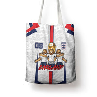 Custom England Football Tote Bag Three Lions Trophy St George Cross