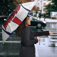 Custom England Football Umbrella Three Lions Trophy St George Cross