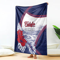 Falefa Samoa Village Blanket Valley Polynesian Tribal Hibiscus Floral DT05 - Polynesian Pride
