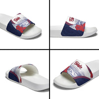 Falefa Samoa Village Slide Sandals Valley Polynesian Tribal Hibiscus Floral DT05 - Polynesian Pride