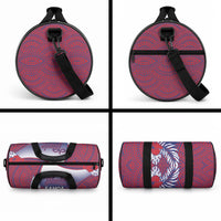 Faleula Samoa Village Duffle Bag Falefa Valley Polynesian Tribal Hibiscus Floral DT05 - Polynesian Pride