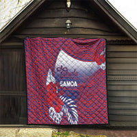 Faleula Samoa Village Quilt Falefa Valley Polynesian Tribal Hibiscus Floral DT05 - Polynesian Pride