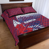 Faleula Samoa Village Quilt Bed Set Falefa Valley Polynesian Tribal Hibiscus Floral DT05 - Polynesian Pride