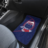 Personalised Vailele Samoa Village Car Mats Map Polynesian Tribal Hibiscus Floral DT05 - Polynesian Pride