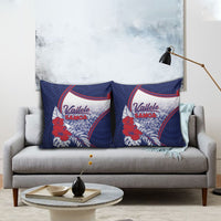 Vailele Samoa Village Pillow Cover Map Polynesian Tribal Hibiscus Floral DT05 - Polynesian Pride