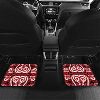Aotearoa Ngapuhi Car Mats Maori Pattern New Zealand - Polynesian Pride