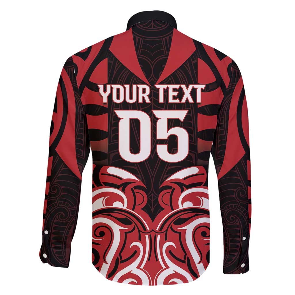 Custom Aotearoa Ngapuhi Family Matching Long Sleeve Bodycon Dress and Hawaiian Shirt Maori Pattern New Zealand DT05 - Polynesian Pride