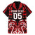 Custom Aotearoa Ngapuhi Family Matching Off The Shoulder Long Sleeve Dress and Hawaiian Shirt Maori Pattern New Zealand - Polynesian Pride