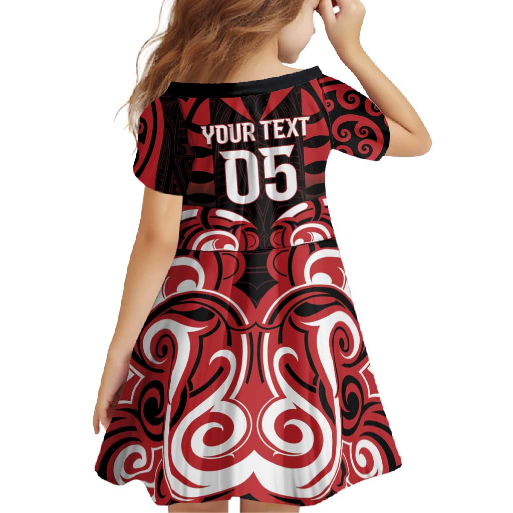 Custom Aotearoa Ngapuhi Family Matching Off Shoulder Maxi Dress and Hawaiian Shirt Maori Pattern New Zealand DT05 - Polynesian Pride