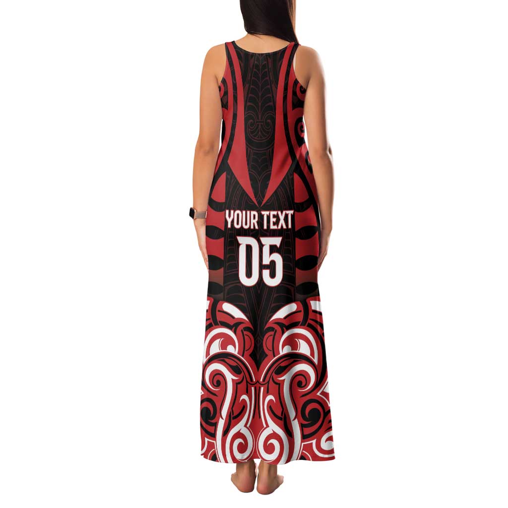 Custom Aotearoa Ngapuhi Family Matching Tank Maxi Dress and Hawaiian Shirt Maori Pattern New Zealand DT05 - Polynesian Pride