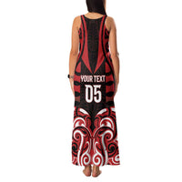 Custom Aotearoa Ngapuhi Family Matching Tank Maxi Dress and Hawaiian Shirt Maori Pattern New Zealand DT05 - Polynesian Pride