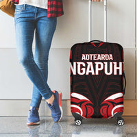 Aotearoa Ngapuhi Luggage Cover Maori Pattern New Zealand DT05 - Polynesian Pride