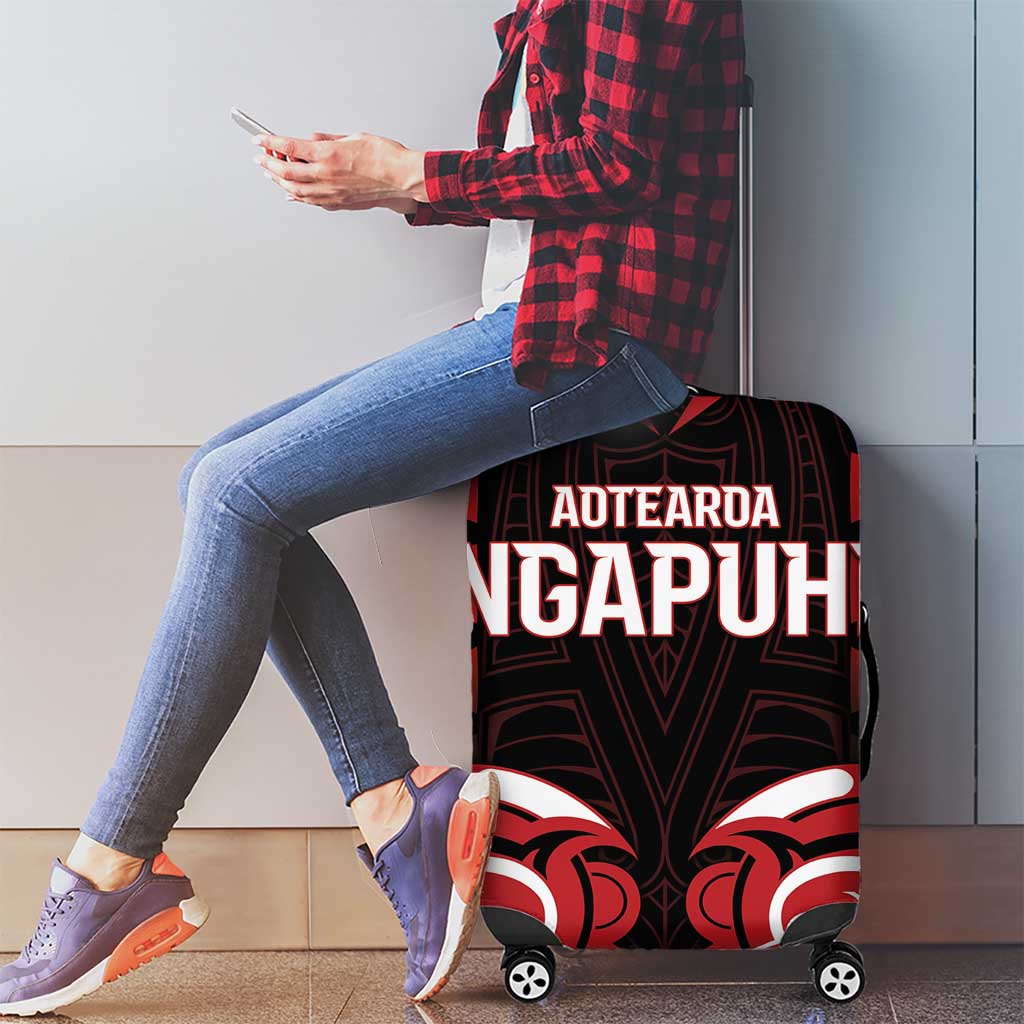 Aotearoa Ngapuhi Luggage Cover Maori Pattern New Zealand DT05 - Polynesian Pride