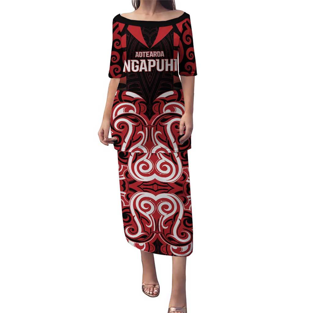 Custom Aotearoa Ngapuhi Puletasi Maori Pattern New Zealand - Polynesian Pride