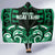 Aotearoa Ngai Tahu Hooded Blanket Maori Pattern New Zealand - Polynesian Pride