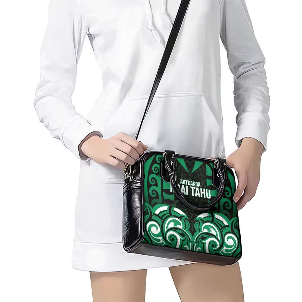 Aotearoa Ngai Tahu Shoulder Handbag Maori Pattern New Zealand - Polynesian Pride