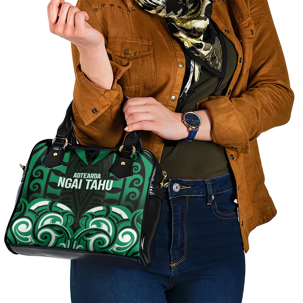 Aotearoa Ngai Tahu Shoulder Handbag Maori Pattern New Zealand - Polynesian Pride