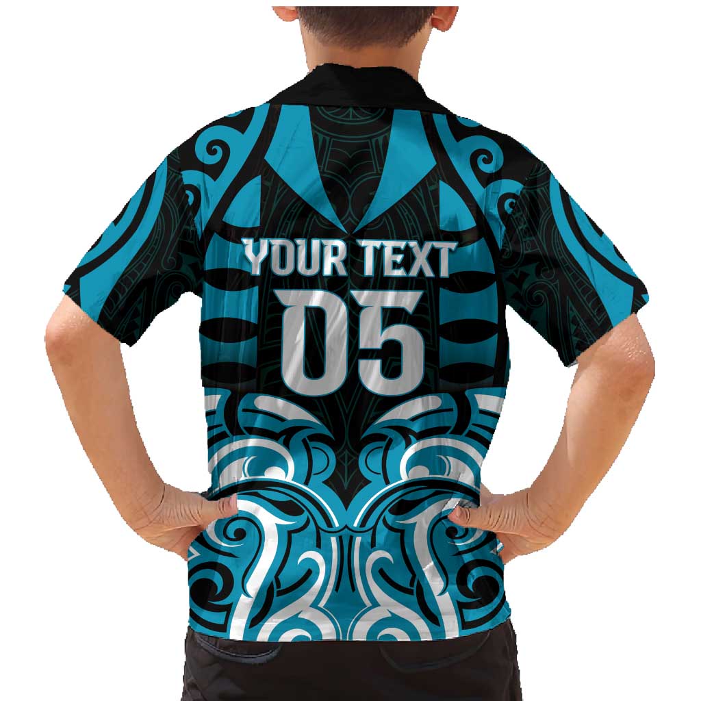 Custom Aotearoa Ngati Porou Family Matching Mermaid Dress and Hawaiian Shirt Maori Pattern New Zealand DT05 - Polynesian Pride