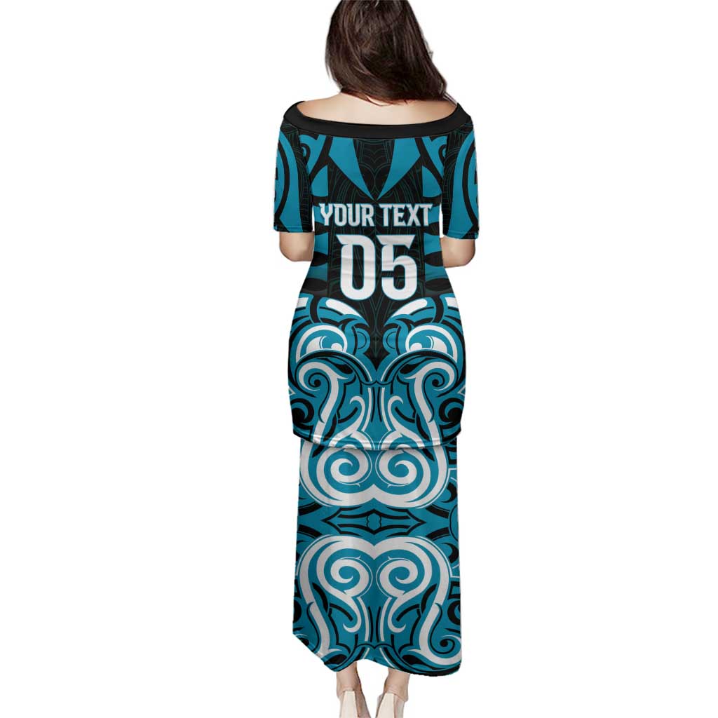 Custom Aotearoa Ngati Porou Family Matching Puletasi and Hawaiian Shirt Maori Pattern New Zealand DT05 - Polynesian Pride