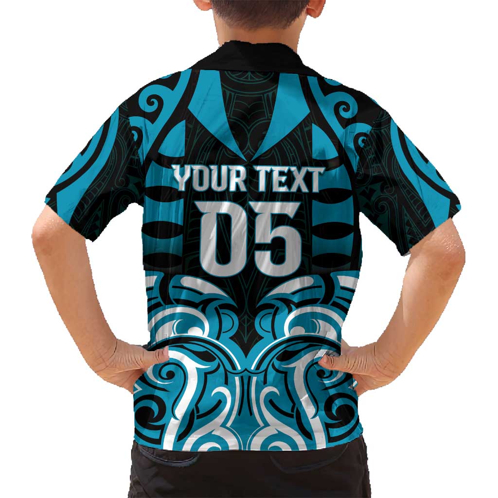 Custom Aotearoa Ngati Porou Family Matching Tank Maxi Dress and Hawaiian Shirt Maori Pattern New Zealand DT05 - Polynesian Pride