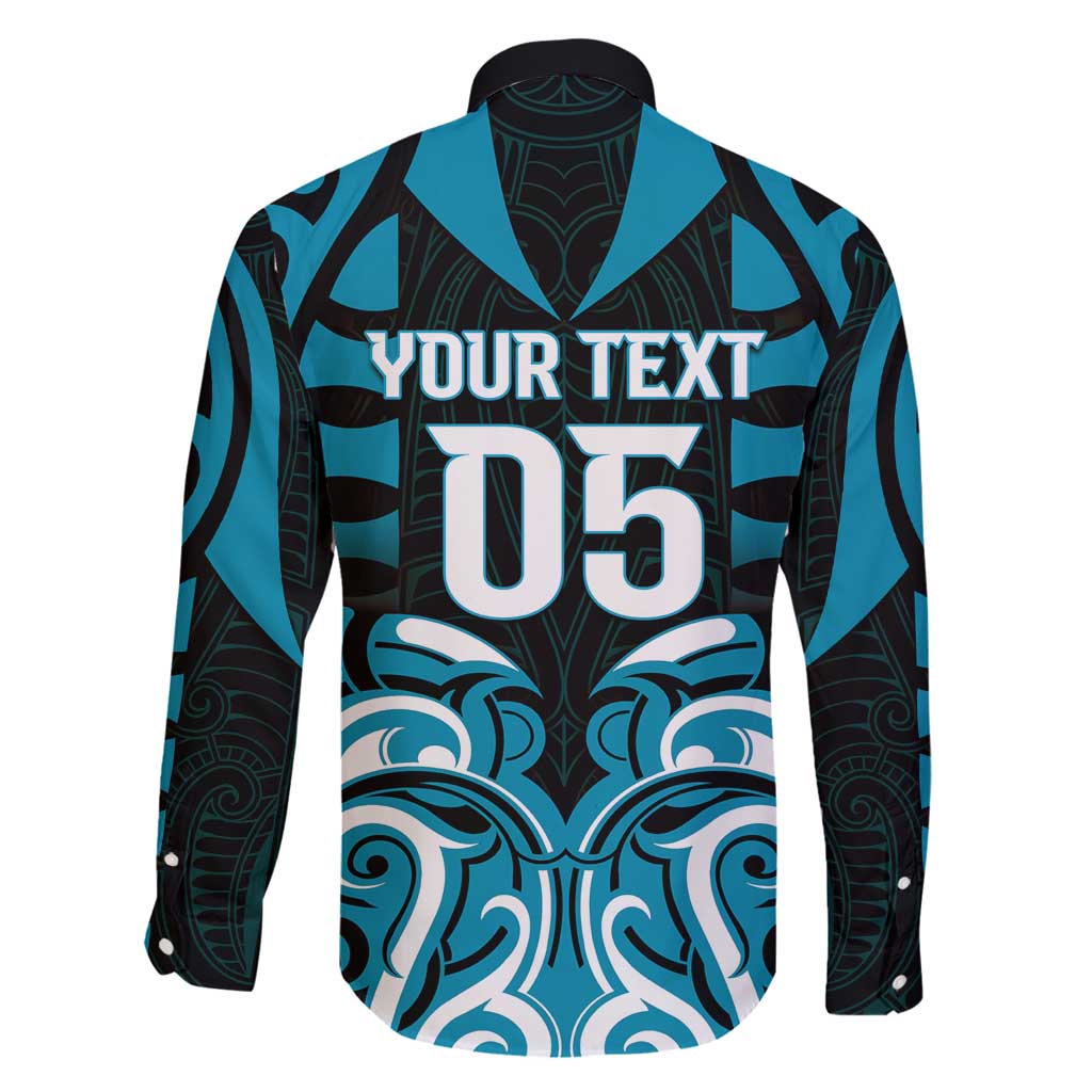 Custom Aotearoa Ngati Porou Family Matching Tank Maxi Dress and Hawaiian Shirt Maori Pattern New Zealand DT05 - Polynesian Pride