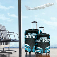 Aotearoa Ngati Porou Luggage Cover Maori Pattern New Zealand - Polynesian Pride