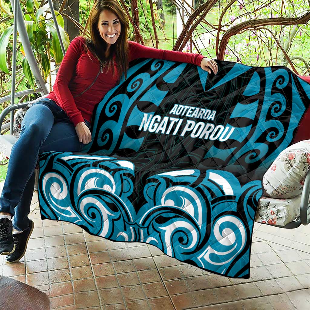 Aotearoa Ngati Porou Quilt Maori Pattern New Zealand - Polynesian Pride
