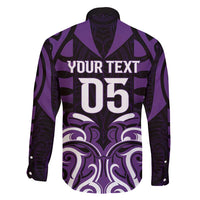 Custom Aotearoa Rangitane Family Matching Long Sleeve Bodycon Dress and Hawaiian Shirt Maori Pattern New Zealand DT05 - Polynesian Pride
