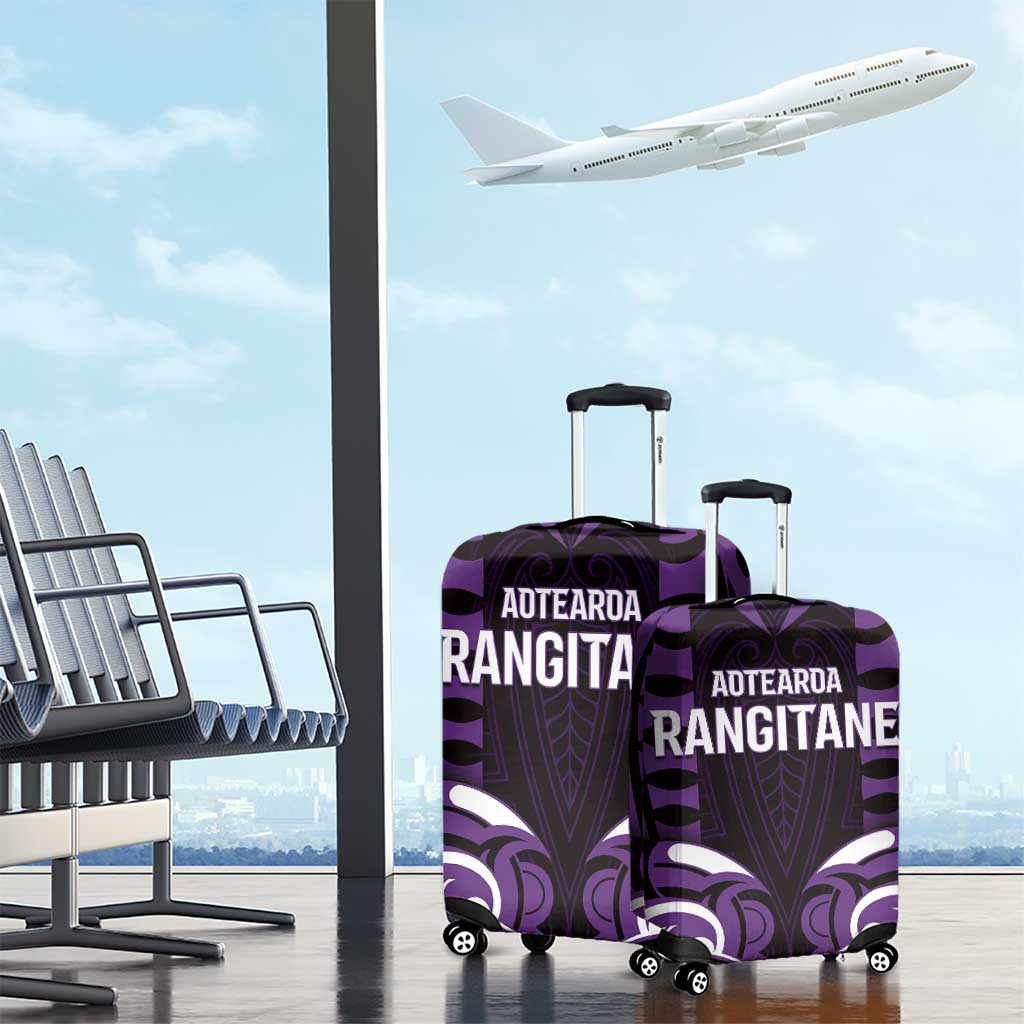 Aotearoa Rangitane Luggage Cover Maori Pattern New Zealand - Polynesian Pride