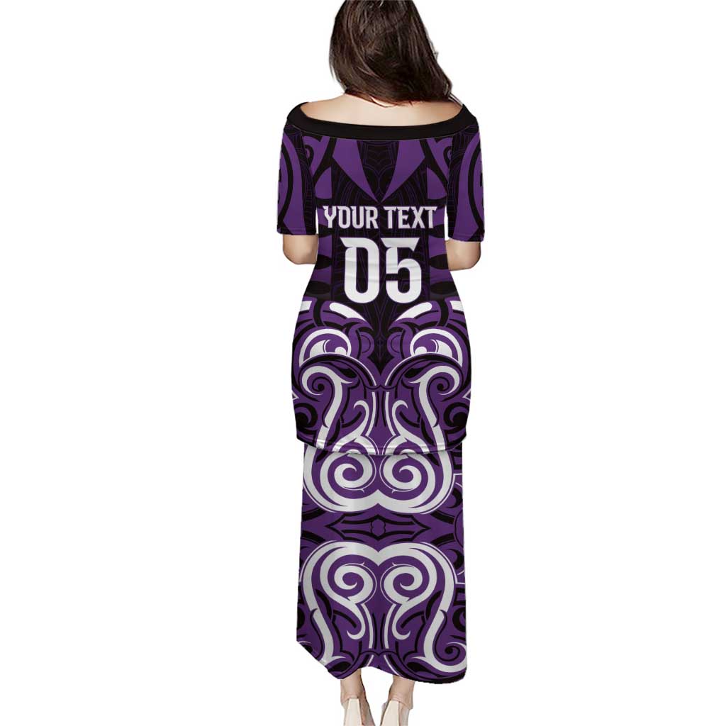 Custom Aotearoa Rangitane Puletasi Maori Pattern New Zealand - Polynesian Pride
