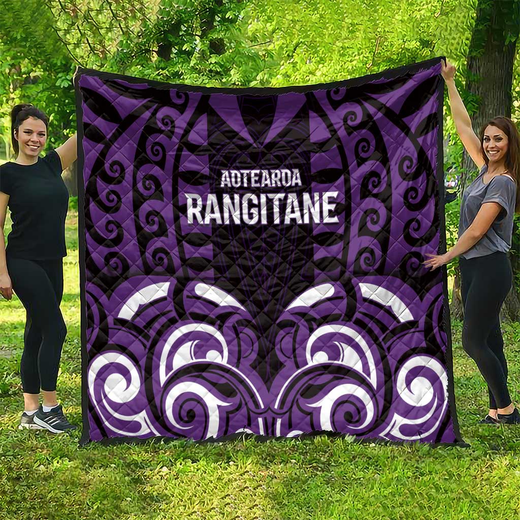 Aotearoa Rangitane Quilt Maori Pattern New Zealand - Polynesian Pride