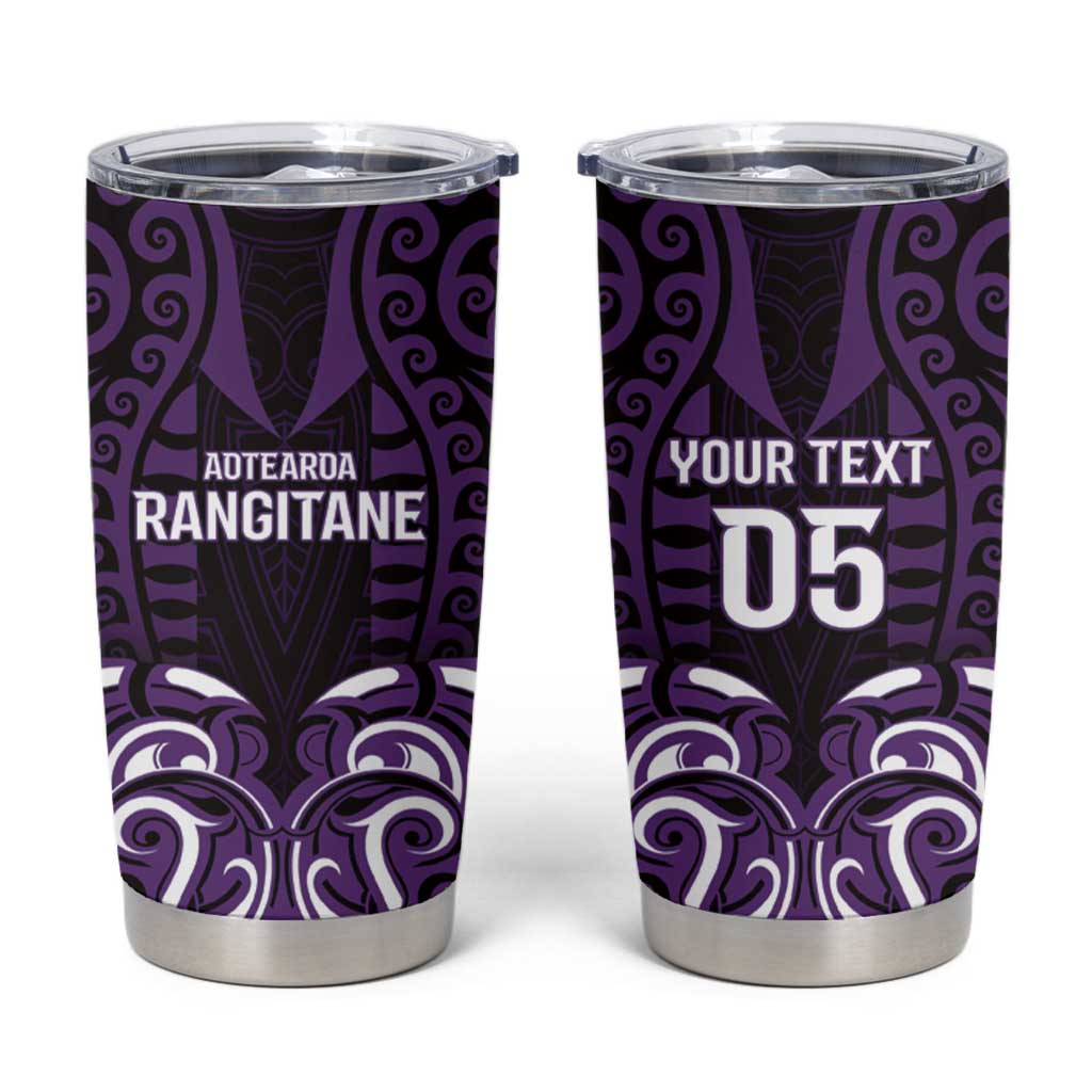 Custom Aotearoa Rangitane Tumbler Cup Maori Pattern New Zealand - Polynesian Pride