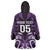 Custom Aotearoa Rangitane Wearable Blanket Hoodie Maori Pattern New Zealand - Polynesian Pride