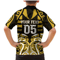 Custom Aotearoa Taranaki Family Matching Mermaid Dress and Hawaiian Shirt Maori Pattern New Zealand DT05 - Polynesian Pride
