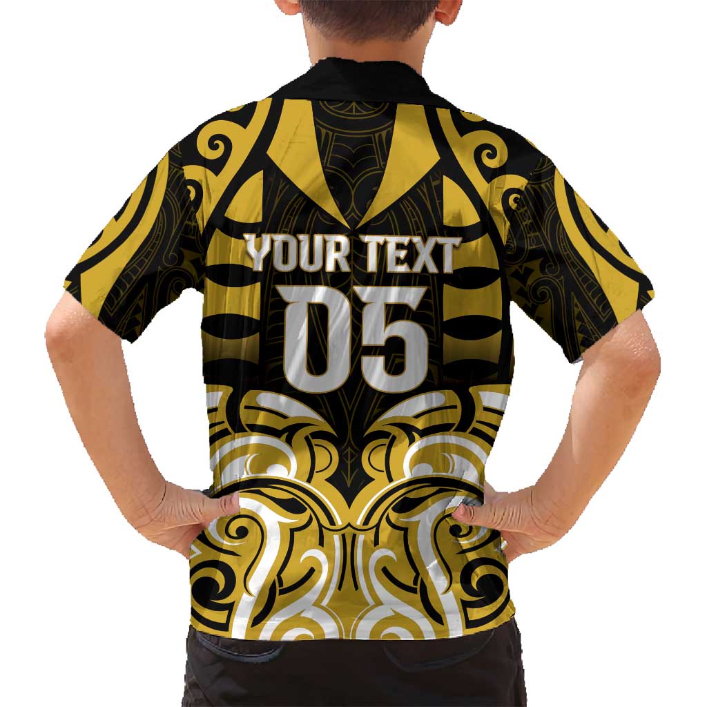 Custom Aotearoa Taranaki Family Matching Tank Maxi Dress and Hawaiian Shirt Maori Pattern New Zealand DT05 - Polynesian Pride