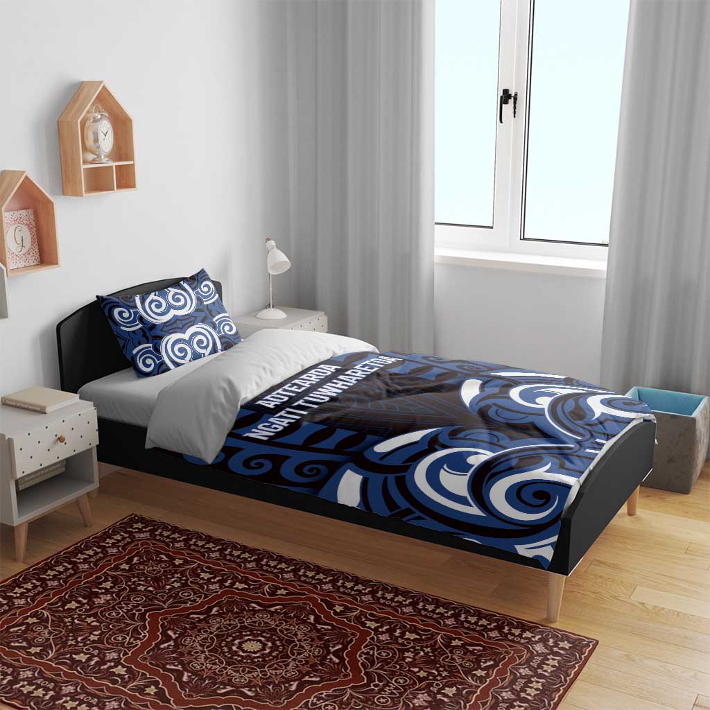 Aotearoa Ngati Tuwharetoa Bedding Set Maori Pattern New Zealand - Polynesian Pride