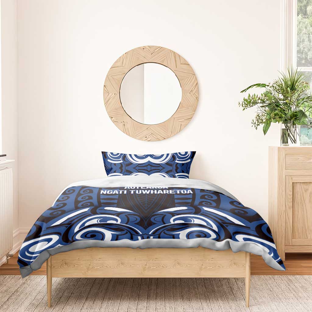 Aotearoa Ngati Tuwharetoa Bedding Set Maori Pattern New Zealand - Polynesian Pride