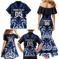 Custom Aotearoa Ngati Tuwharetoa Family Matching Mermaid Dress and Hawaiian Shirt Maori Pattern New Zealand DT05 - Polynesian Pride