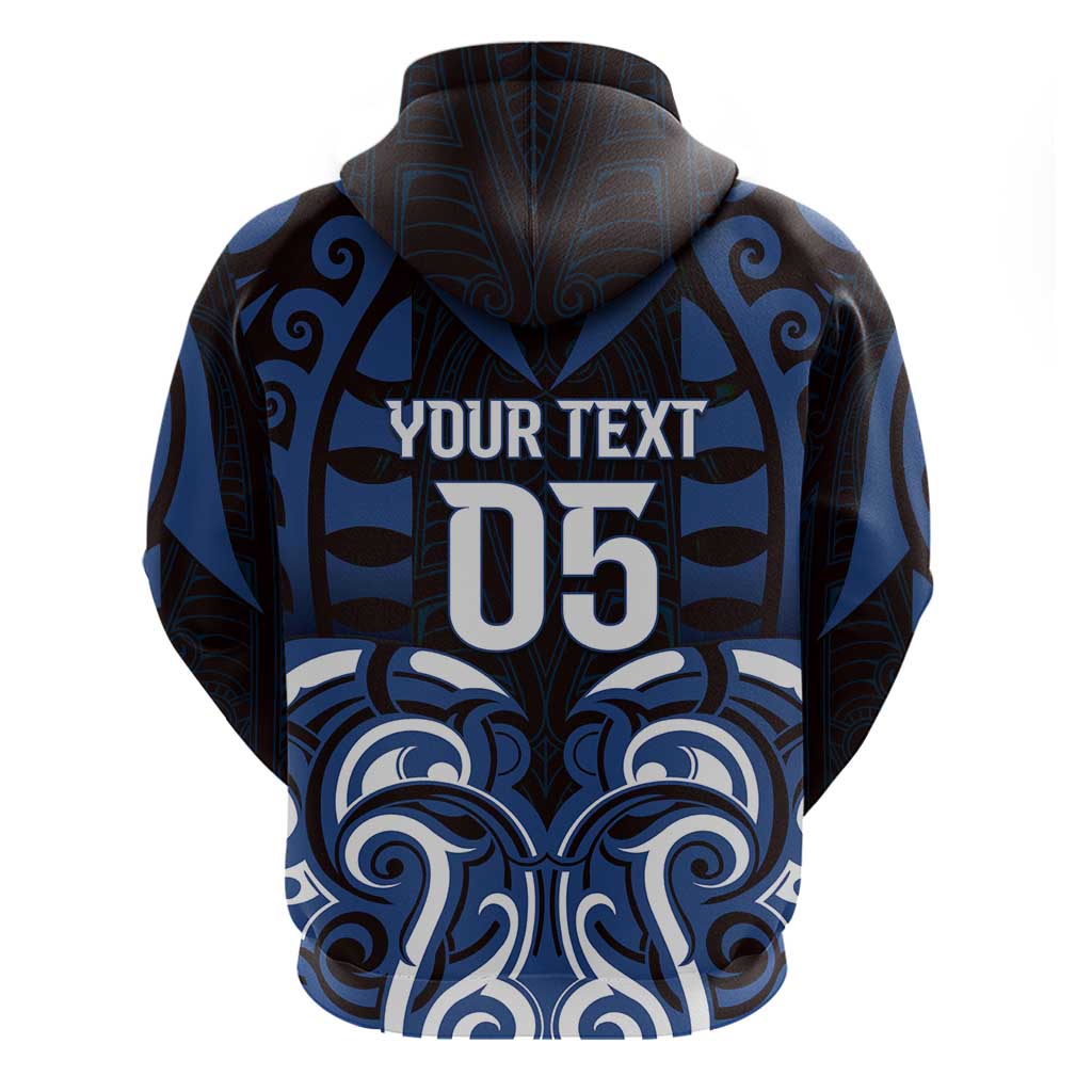 Custom Aotearoa Ngati Tuwharetoa Hoodie Maori Pattern New Zealand - Polynesian Pride