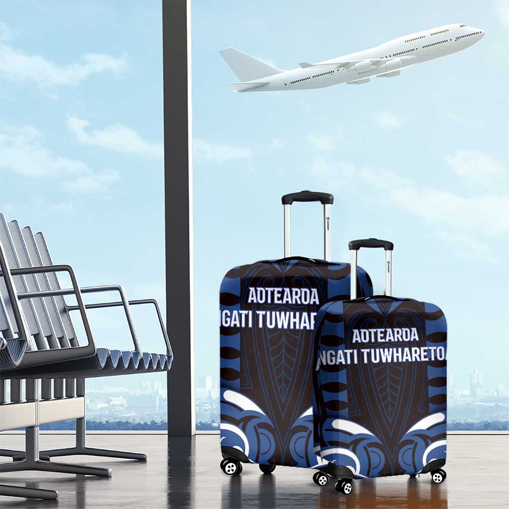Aotearoa Ngati Tuwharetoa Luggage Cover Maori Pattern New Zealand - Polynesian Pride