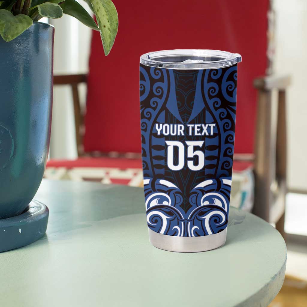Custom Aotearoa Ngati Tuwharetoa Tumbler Cup Maori Pattern New Zealand - Polynesian Pride